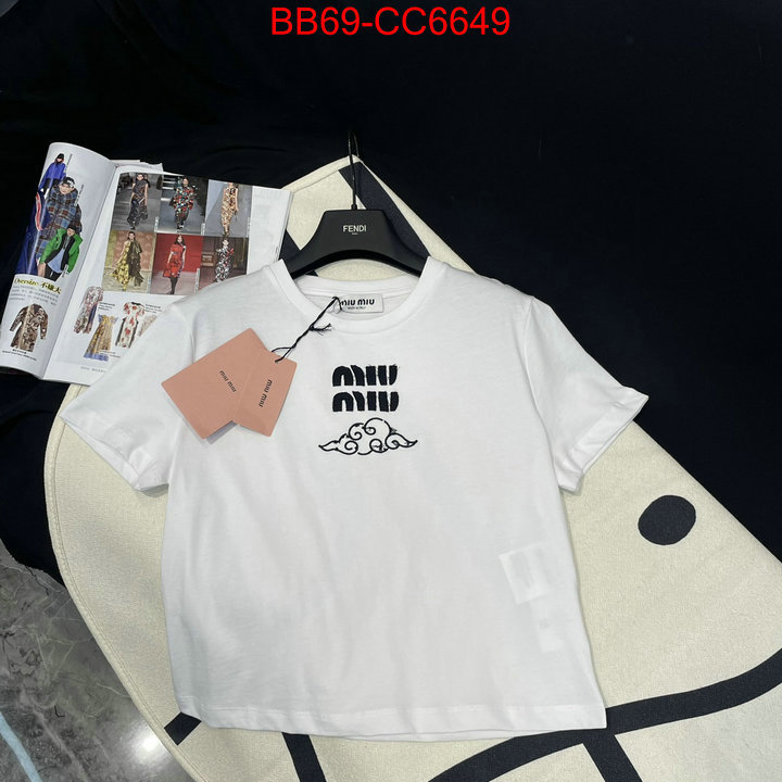 Clothing-MIU MIU sell online ID: CC6649 $: 69USD