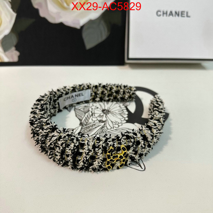 Hair band-Chanel fake ID: AC5829 $: 29USD
