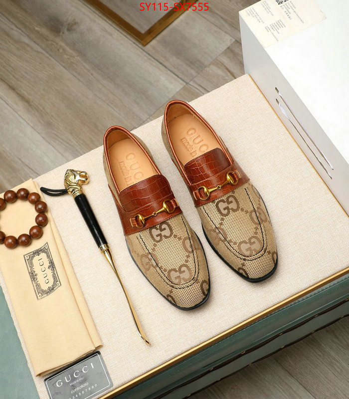 Men Shoes-Gucci highest product quality ID: SX7555 $: 115USD