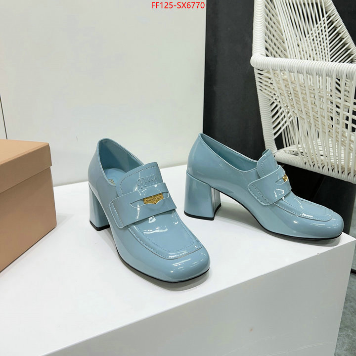 Women Shoes-Miu Miu sell high quality ID: SX6770 $: 125USD