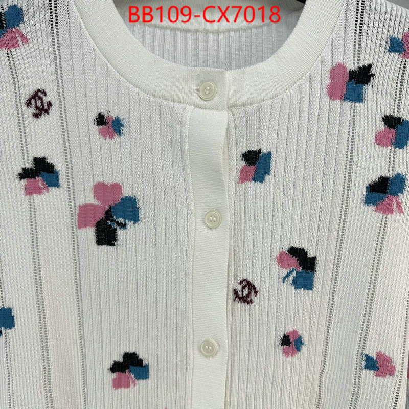 Clothing-Chanel where to find the best replicas ID: CX7018 $: 109USD