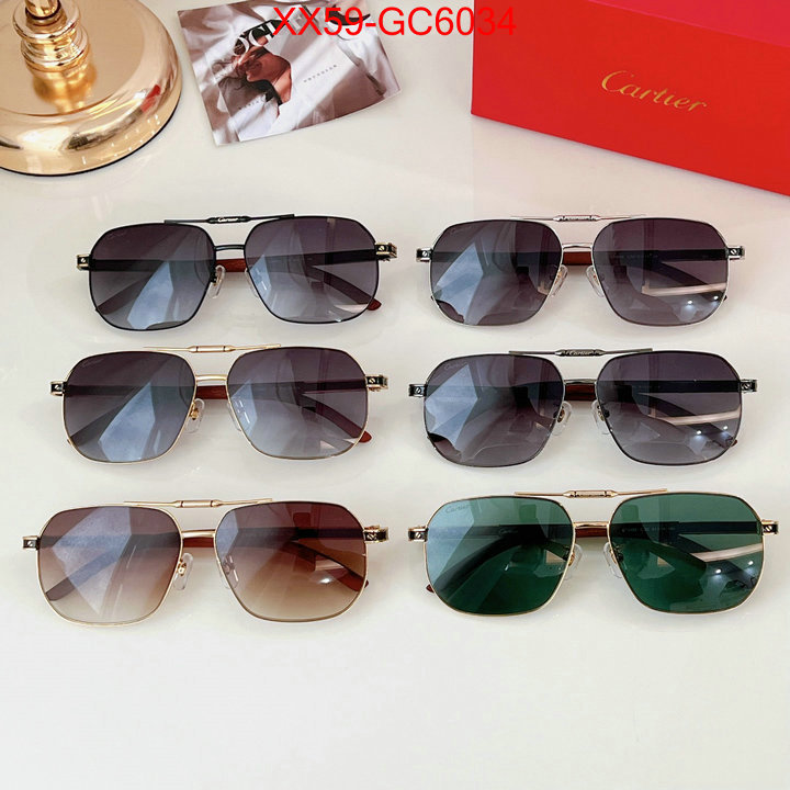 Glasses-Cartier mirror quality ID: GC6034 $: 59USD