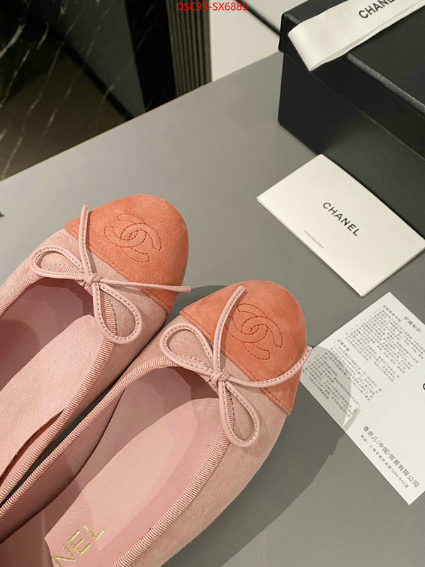 Women Shoes-Chanel replica 1:1 ID: SX6885 $: 95USD