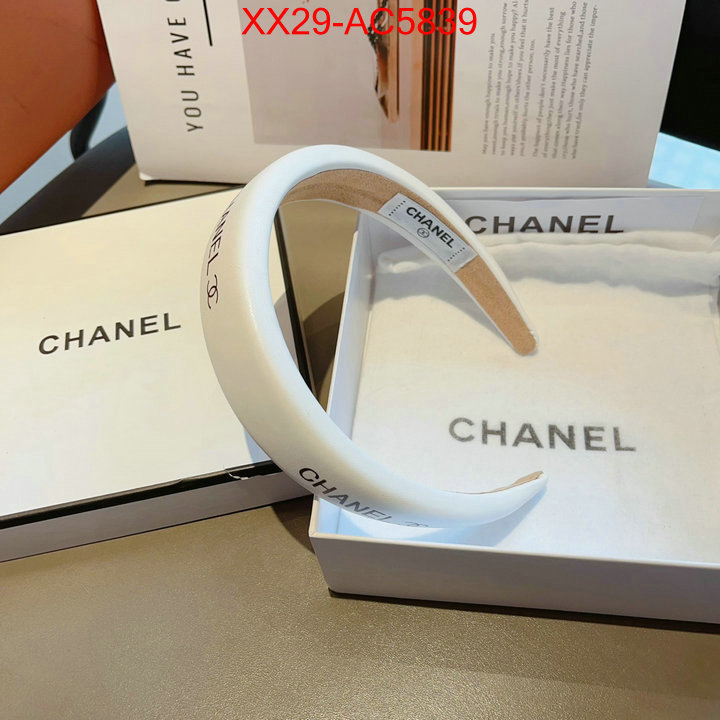 Hair band-Chanel where can i find ID: AC5839 $: 29USD