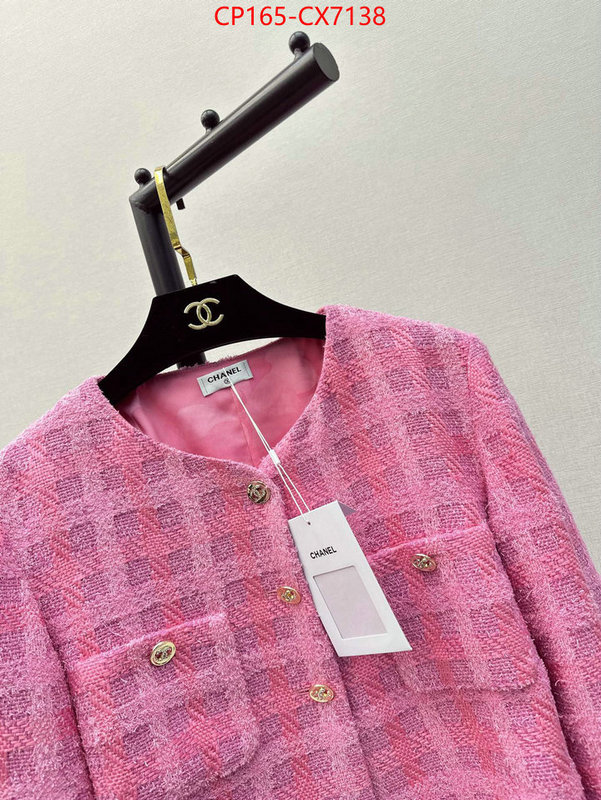 Clothing-Chanel the best designer ID: CX7138 $: 165USD