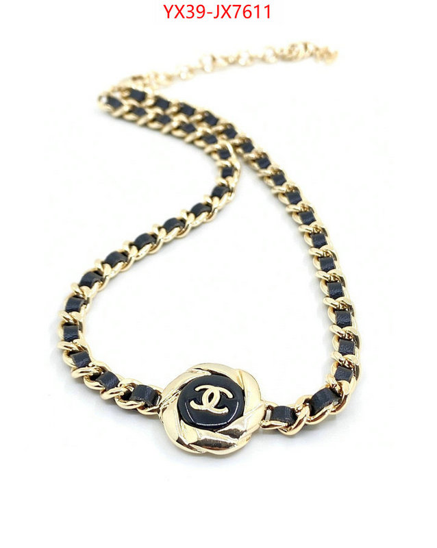 Jewelry-Chanel wholesale imitation designer replicas ID: JX7611 $: 39USD