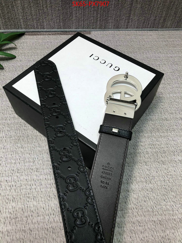 Belts-Gucci highest quality replica ID: PX7907 $: 65USD