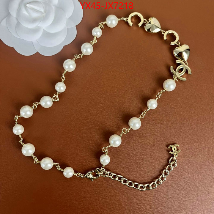 Jewelry-Chanel buy best quality replica ID: JX7218 $: 45USD