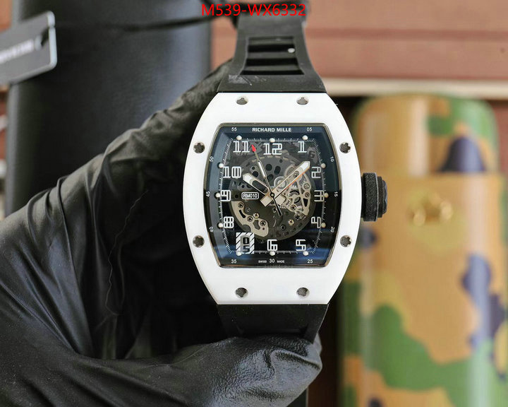 Watch(TOP)-Richard Mille online ID: WX6332 $: 539USD