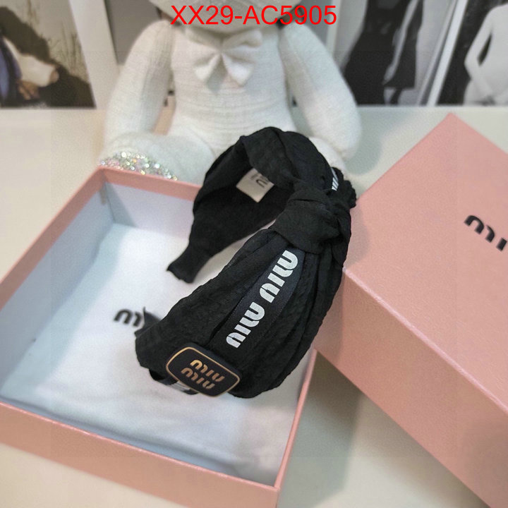 Hair band-MIU MIU 7 star quality designer replica ID: AC5905 $: 29USD