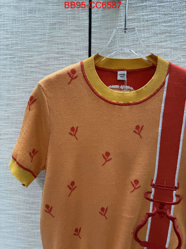 Clothing-Hermes top quality ID: CC6587 $: 95USD