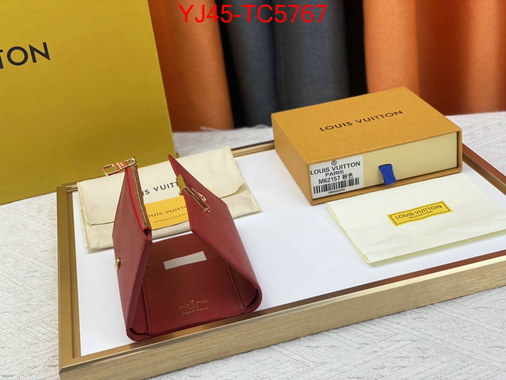 LV Bags(4A)-Wallet shop cheap high quality 1:1 replica ID: TC5767 $: 45USD,