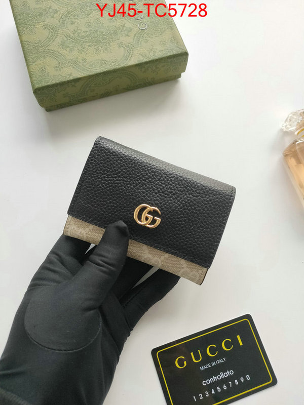 Gucci Bags(4A)-Wallet- the best designer ID: TC5728 $: 45USD,