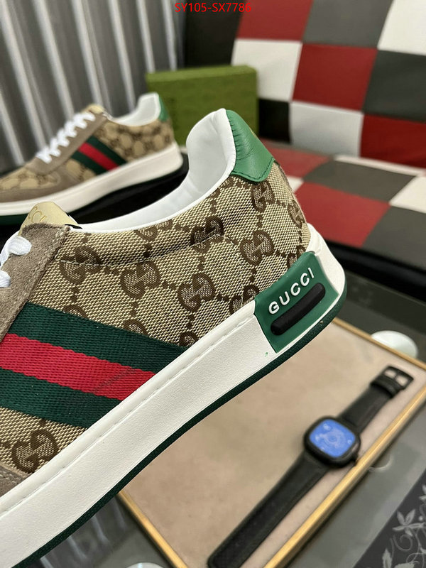 Men Shoes-Gucci knockoff highest quality ID: SX7786 $: 105USD