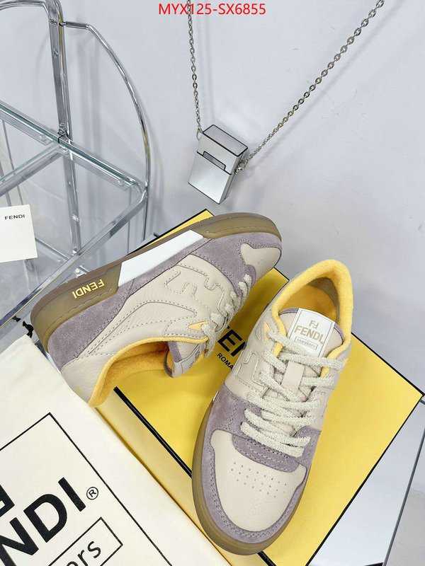 Men Shoes-Fendi best replica 1:1 ID: SX6855 $: 125USD