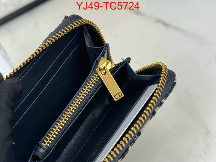 Dior Bags(4A)-Wallet- luxury 7 star replica ID: TC5724 $: 49USD,