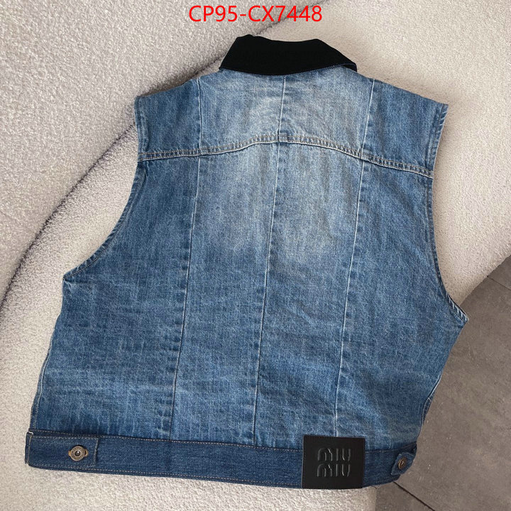 Clothing-MIU MIU how to find replica shop ID: CX7448 $: 95USD