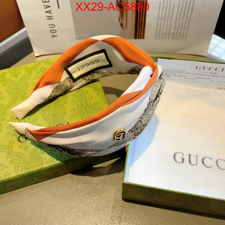 Hair band-Gucci luxury shop ID: AC5880 $: 29USD