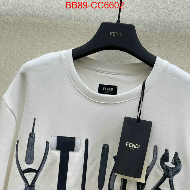 Clothing-Fendi find replica ID: CC6602 $: 89USD