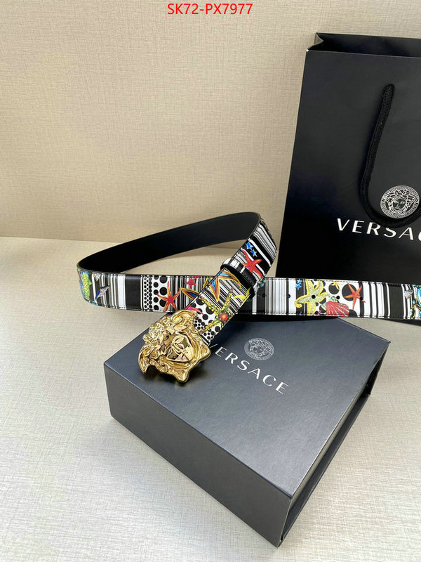 Belts-Versace replica aaaaa designer ID: PX7977 $: 72USD