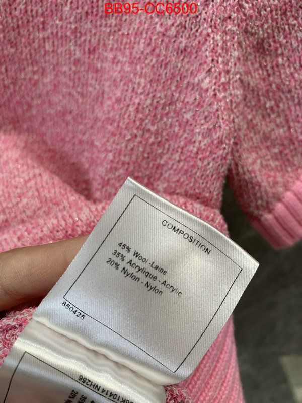 Clothing-Chanel replica aaaaa+ designer ID: CC6500 $: 95USD