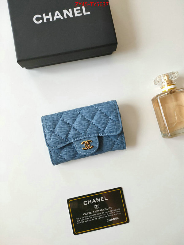 Chanel Bags(4A)-Wallet- replica aaaaa+ designer ID: TY5637 $: 45USD,