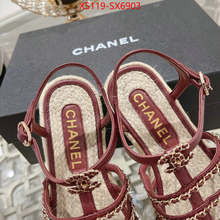 Women Shoes-Chanel fake high quality ID: SX6903 $: 119USD