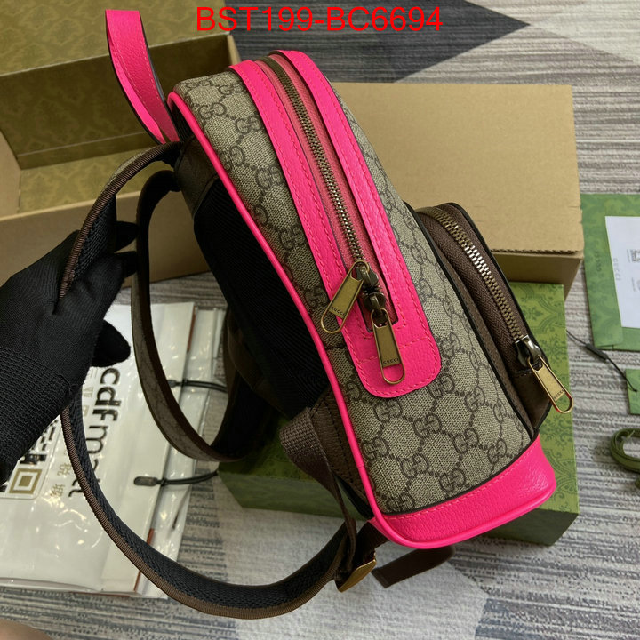 Gucci Bags(TOP)-Backpack- buy cheap ID: BC6694 $: 199USD,