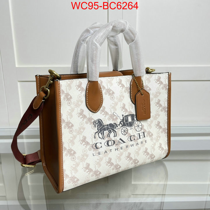 Coach Bags(4A)-Diagonal sell high quality ID: BC6264 $: 95USD,