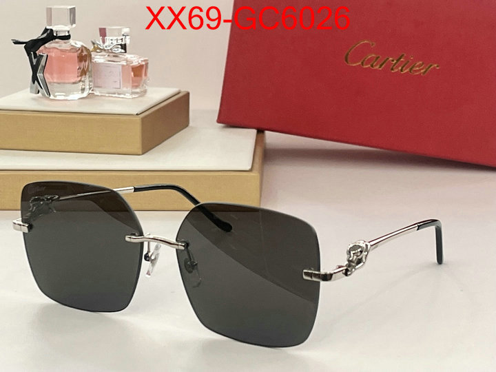 Glasses-Cartier high quality online ID: GC6026 $: 69USD