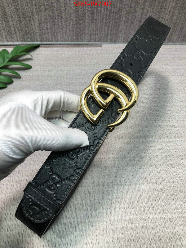 Belts-Gucci highest quality replica ID: PX7907 $: 65USD