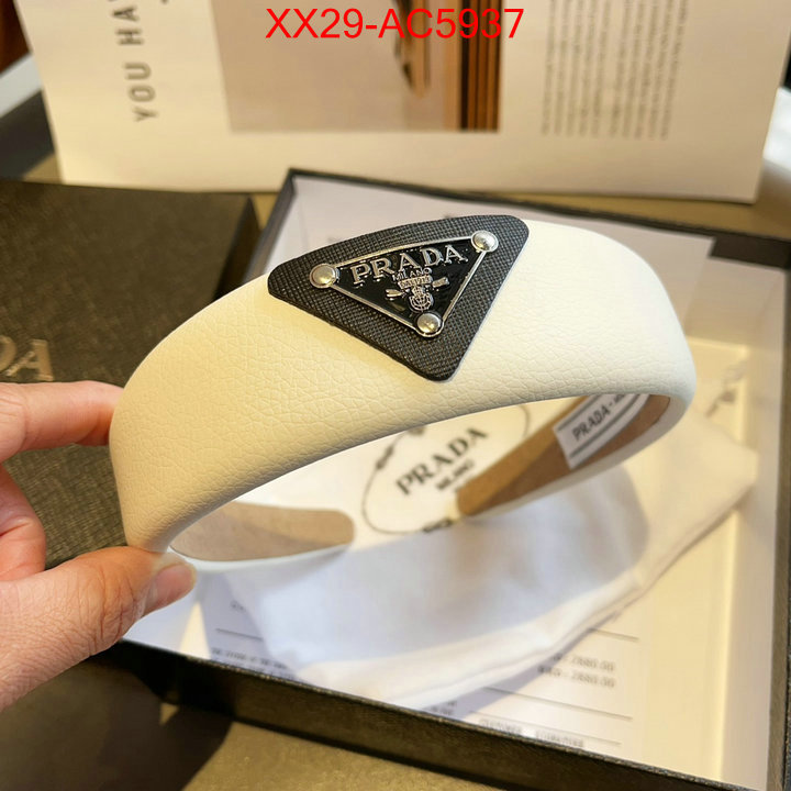 Hair band-Prada from china ID: AC5937 $: 29USD