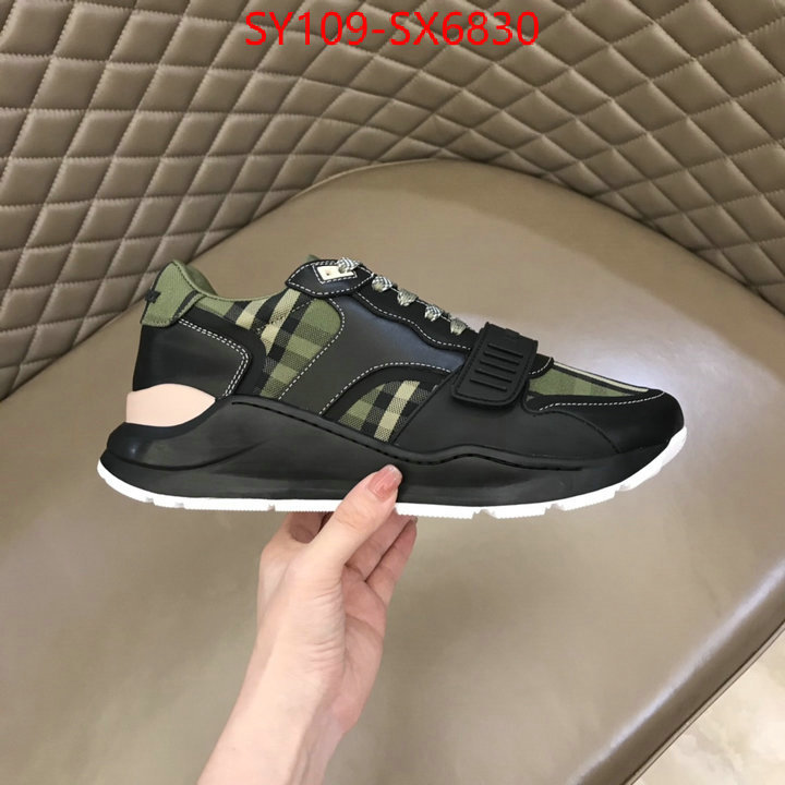 Men Shoes-Burberry designer fashion replica ID: SX6830 $: 109USD