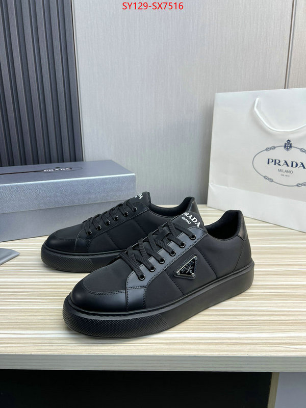 Men shoes-Prada outlet sale store ID: SX7516 $: 129USD
