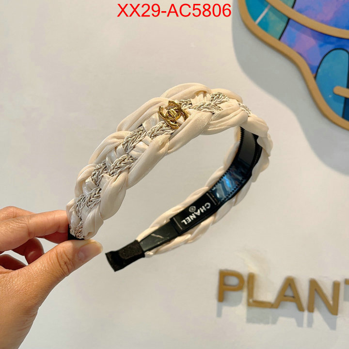 Hair band-Chanel luxury shop ID: AC5806 $: 29USD