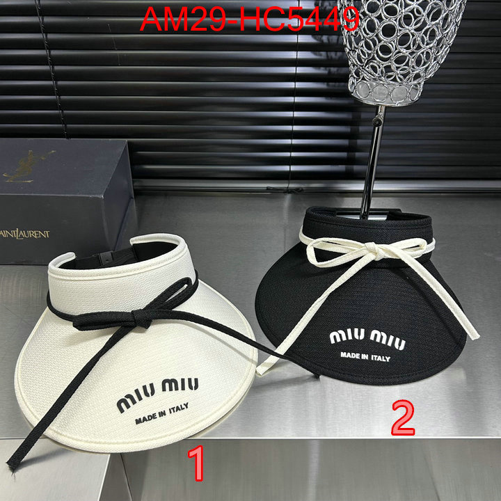 Cap(Hat)-Miu Miu where should i buy to receive ID: HC5449 $: 29USD