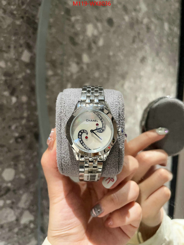 Watch(4A)-Chanel new designer replica ID: WX8036 $: 119USD