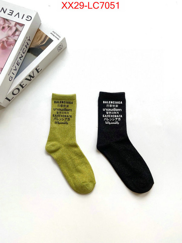 Sock-Balenciaga luxury ID: LC7051 $: 29USD