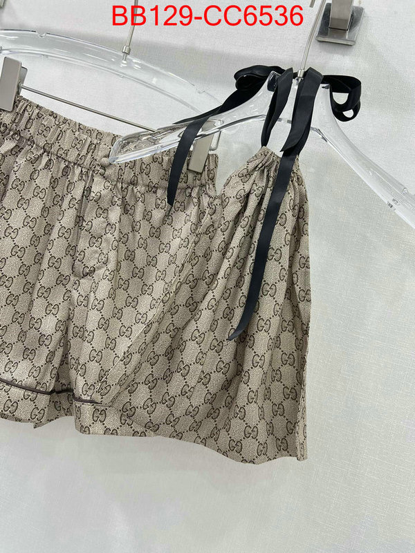 Clothing-Gucci highest product quality ID: CC6536 $: 129USD