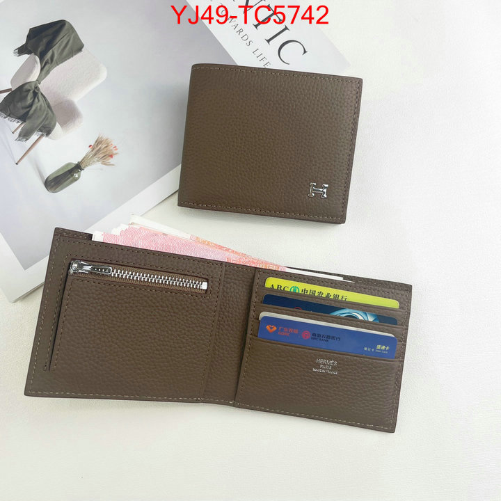 Hermes Bags(4A)-Wallet- the best designer ID: TC5742 $: 49USD,