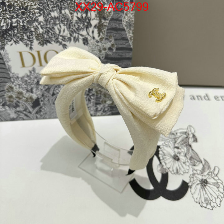 Hair band-Chanel replica shop ID: AC5799 $: 29USD