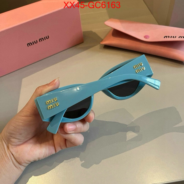 Glasses-Miu Miu high quality aaaaa replica ID: GC6163 $: 45USD