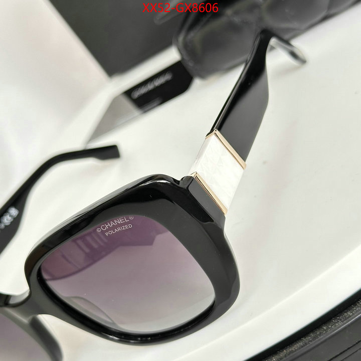 Glasses-Chanel shop the best high quality ID: GX8606 $: 52USD