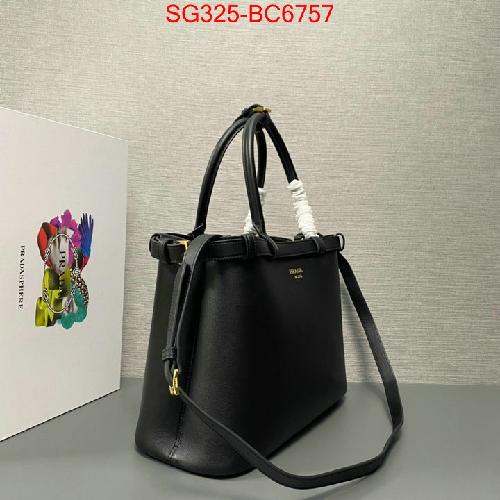 Prada Bags(TOP)-Handbag- where to find best ID: BC6757 $: 325USD,