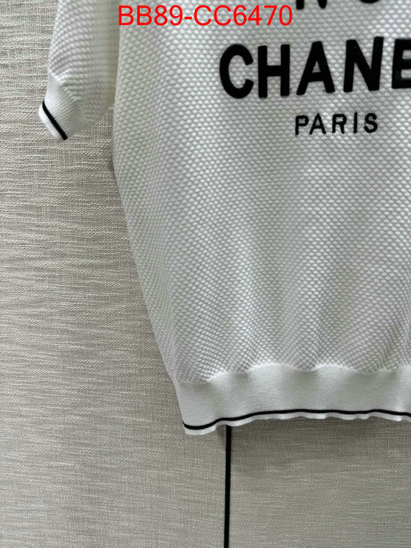 Clothing-Chanel buy top high quality replica ID: CC6470 $: 89USD