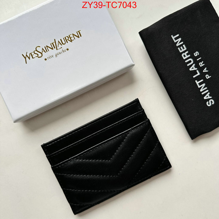 YSL Bags(4A)-Wallet- best replica 1:1 ID: TC7043 $: 39USD,