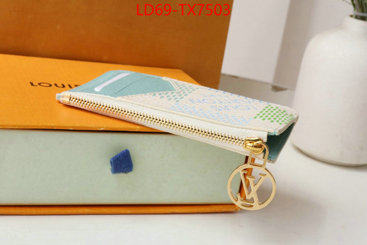 LV Bags(TOP)-Wallet best replica new style ID: TX7503 $: 69USD,