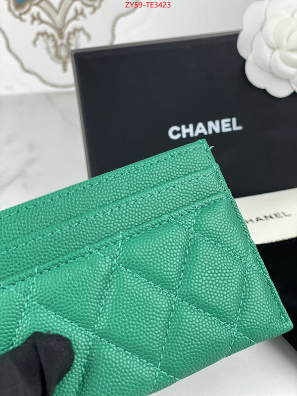 Chanel Bags(4A)-Wallet- fake high quality ID: TE3423 $: 59USD,