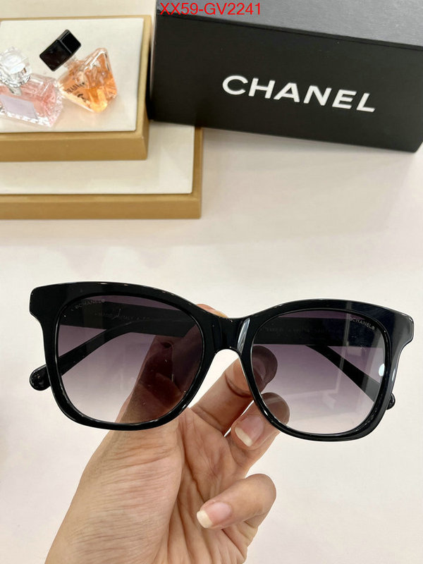 Glasses-Chanel what's the best to buy replica ID: GV2241 $: 59USD