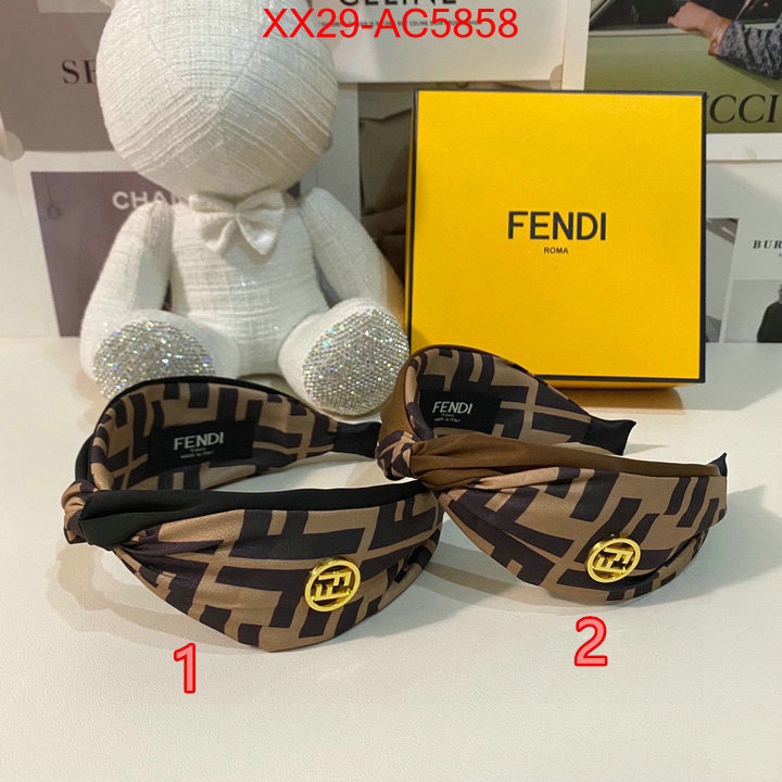 Hair band-Fendi where quality designer replica ID: AC5858 $: 29USD